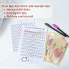 Sổ tiết kiệm 100 ngày DecorMe A5 - Hoạt hình lên kế hoạch tiết kiệm, giá 62.900đ 7