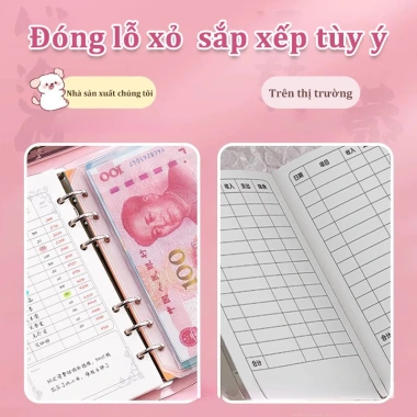 Sổ Tiết Kiệm 100 Phong Bì - Sổ Thử Thách Tiết Kiệm Hiệu Quả, Quản Lý Tài Chính Cá Nhân, Giá 63.945đ 2