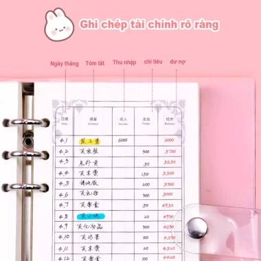 Sổ Tiết Kiệm 100 Phong Bì - Sổ Thử Thách Tiết Kiệm Hiệu Quả, Quản Lý Tài Chính Cá Nhân, Giá 63.945đ 4