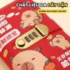 Sổ Tiết Kiệm Capybara Khóa Mật Mã Da PU 100 Tờ - Quản Lý Chi Tiêu An Toàn, Giá 47.500₫ 8