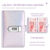 Sổ Tiết Kiệm Đựng Tiền Cao Cấp - Khoá Mini, Kế Hoạch 100 Ngày, Giá 45.000 9