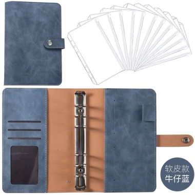 Sổ Tiết Kiệm Tiền và Quản Lý Chi Tiêu A6 - 6 Còng 12 Túi Zip Da PU, Ghi Chú Kế Hoạch, 89.000₫ 10 Sổ Tiết Kiệm Tiền và Quản Lý Chi Tiêu A6 - 6 Còng 12 Túi Zip Da PU, Ghi Chú Kế Hoạch, 89.000₫ 10