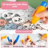 Sổ tô màu nước ma thuật cho bé - Tiệm Nhà Mía, kèm sticker, rèn luyện tư duy, chỉ 69.900đ 4