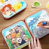 Sổ tô màu nước ma thuật cho bé - Tiệm Nhà Mía, kèm sticker, rèn luyện tư duy, chỉ 69.900đ 8
