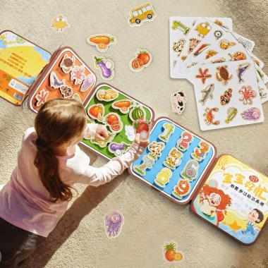 Sổ tô màu nước ma thuật cho bé - Tiệm Nhà Mía, kèm sticker, rèn luyện tư duy, chỉ 69.900đ