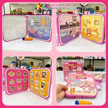 Sổ Tô Màu Nước Ma Thuật Tự Xóa Babythree - Nhiều Chủ Đề, Tranh Vẽ Bé, 74.900₫ 8