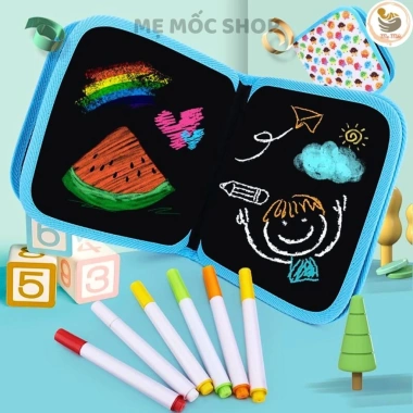 Sổ Vẽ Graffiti Phát Sáng Xoá Được - Bảng Nhỏ Gọn Dễ Mang Cho Bé, MemocShop 2 Sổ Vẽ Graffiti Phát Sáng Xoá Được - Bảng Nhỏ Gọn Dễ Mang Cho Bé, MemocShop 2