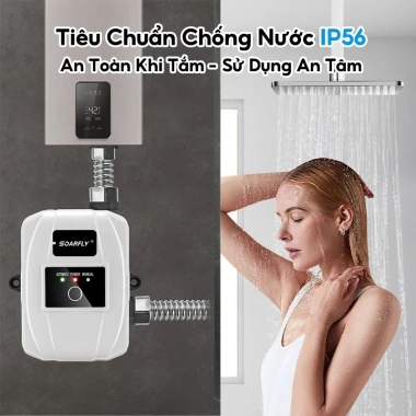 SOARFLY Máy bơm tăng áp 24V 150-300W cho máy giặt, vòi nước, bình nóng lạnh – Giá 529.999 VND