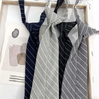 Sọc Cà Vạt Nhỏ Bông Tai - Kẹp Thoáng Mát Preppy Nhật Bản cho Nam Nữ Sinh Viên, 45.360₫ 7