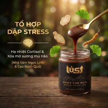 Socola Gel Lust Daily 210g - Năng lượng tăng tốc, hỗ trợ tập luyện, giá ưu đãi 269k 2 Socola Gel Lust Daily 210g - Năng lượng tăng tốc, hỗ trợ tập luyện, giá ưu đãi 269k 2