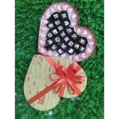 Socola handmade khắc chữ theo yêu cầu, quà tặng ngọt ngào, giá ưu đãi 110k 3