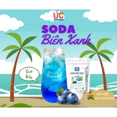 Soda Biển Xanh 500gr YouCan - Pha 25 cốc, không cần siro, không cần gas, vị thơm ngon 3 Soda Biển Xanh 500gr YouCan - Pha 25 cốc, không cần siro, không cần gas, vị thơm ngon 3