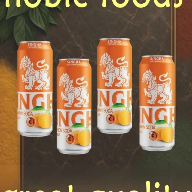 Soda Chanh Yuzu Singha 330ml - Nước giải khát có gas hương chanh tươi, giảm giá 89.000₫ (giá gốc 114.810₫)