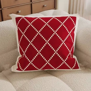 Sofa màu đỏ, vỏ gối tháo rời giặt được, tựa lưng ngựa, giảm giá 45.401 VND