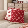 Sofa màu đỏ, vỏ gối tháo rời giặt được, tựa lưng ngựa, giảm giá 45.401 VND 7