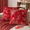 Sofa phòng khách 2.026 phong cách Trung Quốc, gối ném đỏ lễ hội, vỏ đệm lưng