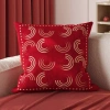 Sofa phòng khách 2.026 phong cách Trung Quốc, gối ném đỏ lễ hội, vỏ đệm lưng 9