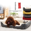 Sofa Thú Cưng Tổ Siêu Mềm Ngắn Lông Tơ, Vải Chống Dính, Giặt 4 Mùa, Đa Năng Mèo & Chó Lớn 2