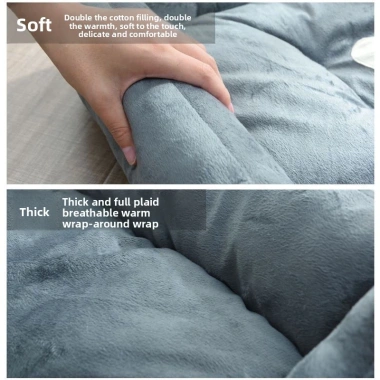 Sofa Thú Cưng Tổ Siêu Mềm Ngắn Lông Tơ, Vải Chống Dính, Giặt 4 Mùa, Đa Năng Mèo & Chó Lớn