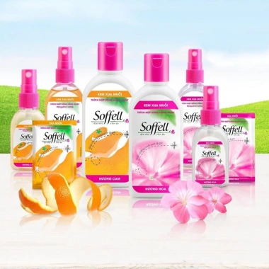 Soffell Chống Muối Kem & Xịt Bảo Vệ Toàn Thân - Giá 29.000đ Giảm Giá Đặc Biệt 2