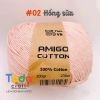 Sợi Amigo Craft Yarn VN 100% Cotton cuộn 100gr - Giá chỉ 48.400 đồng, giảm tới 21%, mềm mịn, thích hợp thêu và dệt 10