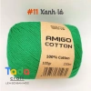 Sợi Amigo Craft Yarn VN 100% Cotton cuộn 100gr - Giá chỉ 48.400 đồng, giảm tới 21%, mềm mịn, thích hợp thêu và dệt 19