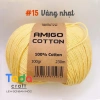 Sợi Amigo Craft Yarn VN 100% Cotton cuộn 100gr - Giá chỉ 48.400 đồng, giảm tới 21%, mềm mịn, thích hợp thêu và dệt 23