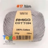 Sợi Amigo Craft Yarn VN 100% Cotton cuộn 100gr - Giá chỉ 48.400 đồng, giảm tới 21%, mềm mịn, thích hợp thêu và dệt 25