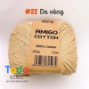 Sợi Amigo Craft Yarn VN 100% Cotton cuộn 100gr - Giá chỉ 48.400 đồng, giảm tới 21%, mềm mịn, thích hợp thêu và dệt 30