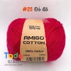 Sợi Amigo Craft Yarn VN 100% Cotton cuộn 100gr - Giá chỉ 48.400 đồng, giảm tới 21%, mềm mịn, thích hợp thêu và dệt 33