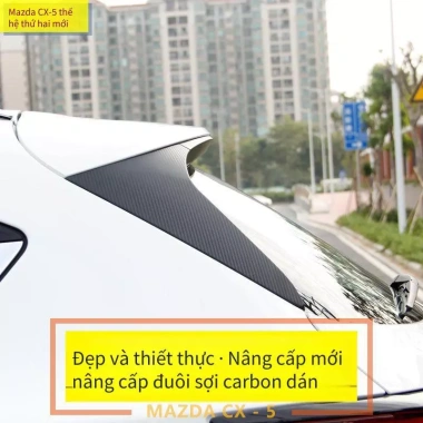 Sợi Carbon 3D Dán Thương Hiệu Mới cho Mazda CX‑5 2.017‑2.026 – Đặc Biệt, Dẫn Điện, Tăng Thông Gió, Giá Ưu Đãi 107.999₫