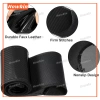 Sợi Carbon Bọc Vô Lăng Ô Tô 36-38CM DIY Khâu Tay Da PU Bảo Vệ Bện Bao 3