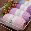 Sợi cỏ Chiffel 100g cotton Xuefeier - Dễ móc mũ nón, túi xách, giảm giá 22% 2