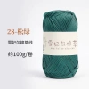 Sợi cỏ Chiffel 100g cotton Xuefeier - Dễ móc mũ nón, túi xách, giảm giá 22% 26