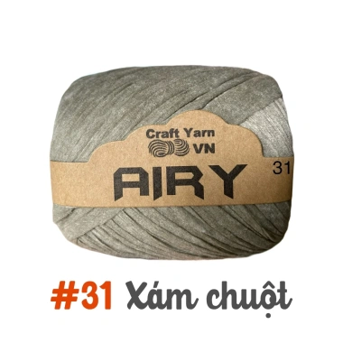 Sợi cọ giấy Airy Craft Yarn siêu nhẹ 45g - Móc túi mũ nhanh, giá 39.600 VND 35 Sợi cọ giấy Airy Craft Yarn siêu nhẹ 45g - Móc túi mũ nhanh, giá 39.600 VND 35