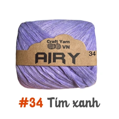 Sợi cọ giấy Airy Craft Yarn siêu nhẹ 45g - Móc túi mũ nhanh, giá 39.600 VND 38 Sợi cọ giấy Airy Craft Yarn siêu nhẹ 45g - Móc túi mũ nhanh, giá 39.600 VND 38