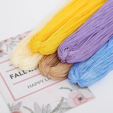 Sợi dệt 3mm Cordy Maxi Craft Yarn 330g - Móc túi xách, mũ thời trang, giảm giá 76.000₫ 7 Sợi dệt 3mm Cordy Maxi Craft Yarn 330g - Móc túi xách, mũ thời trang, giảm giá 76.000₫ 7
