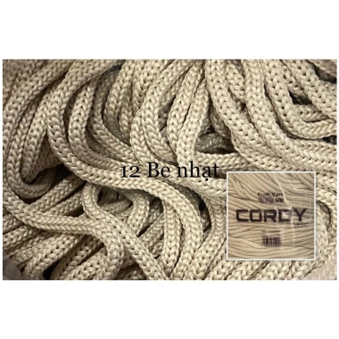 Sợi dệt 3mm Cordy Maxi Craft Yarn 330g - Móc túi xách, mũ thời trang, giảm giá 76.000₫ 11 Sợi dệt 3mm Cordy Maxi Craft Yarn 330g - Móc túi xách, mũ thời trang, giảm giá 76.000₫ 11