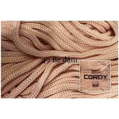 Sợi dệt 3mm Cordy Maxi Craft Yarn 330g - Móc túi xách, mũ thời trang, giảm giá 76.000₫ 34 Sợi dệt 3mm Cordy Maxi Craft Yarn 330g - Móc túi xách, mũ thời trang, giảm giá 76.000₫ 34