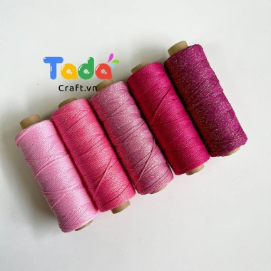 Sợi dệt kim 2mm Craft Yarn VN lõi giấy cuộn 125g - Giá ưu đãi 43.200 VNĐ 3