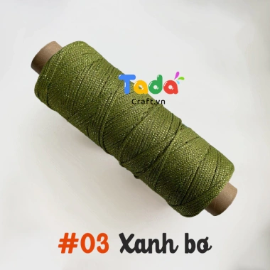 Sợi dệt kim 2mm Craft Yarn VN lõi giấy cuộn 125g - Giá ưu đãi 43.200 VNĐ 10