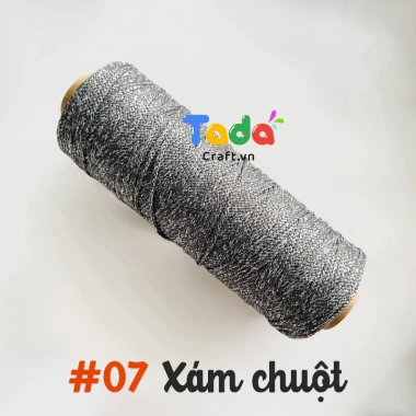 Sợi dệt kim 2mm Craft Yarn VN lõi giấy cuộn 125g - Giá ưu đãi 43.200 VNĐ 15