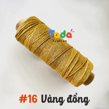 Sợi dệt kim 2mm Craft Yarn VN lõi giấy cuộn 125g - Giá ưu đãi 43.200 VNĐ 23