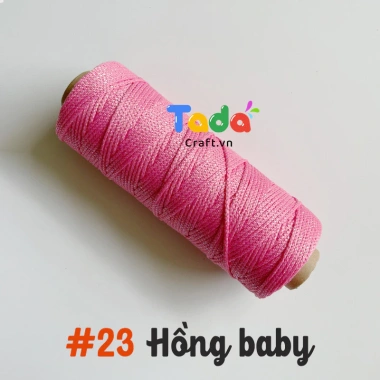 Sợi dệt kim 2mm Craft Yarn VN lõi giấy cuộn 125g - Giá ưu đãi 43.200 VNĐ 30
