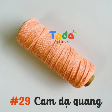 Sợi dệt kim 2mm Craft Yarn VN lõi giấy cuộn 125g - Giá ưu đãi 43.200 VNĐ 36