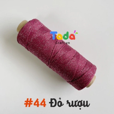 Sợi dệt kim 2mm Craft Yarn VN lõi giấy cuộn 125g - Giá ưu đãi 43.200 VNĐ 50