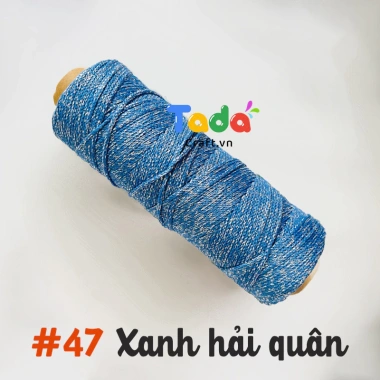 Sợi dệt kim 2mm Craft Yarn VN lõi giấy cuộn 125g - Giá ưu đãi 43.200 VNĐ 53