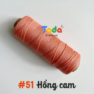 Sợi dệt kim 2mm Craft Yarn VN lõi giấy cuộn 125g - Giá ưu đãi 43.200 VNĐ 57