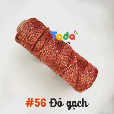 Sợi dệt kim 2mm Craft Yarn VN lõi giấy cuộn 125g - Giá ưu đãi 43.200 VNĐ 62