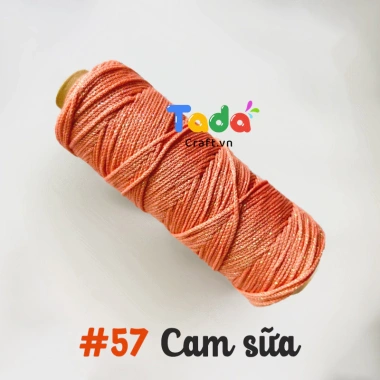 Sợi dệt kim 2mm Craft Yarn VN lõi giấy cuộn 125g - Giá ưu đãi 43.200 VNĐ 63